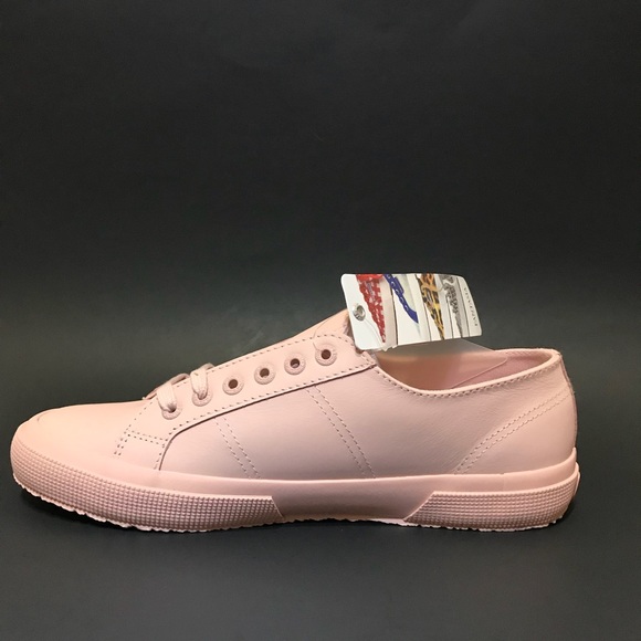 Superga Light Pink Leather Sneaker Women’s - Picture 3 of 8